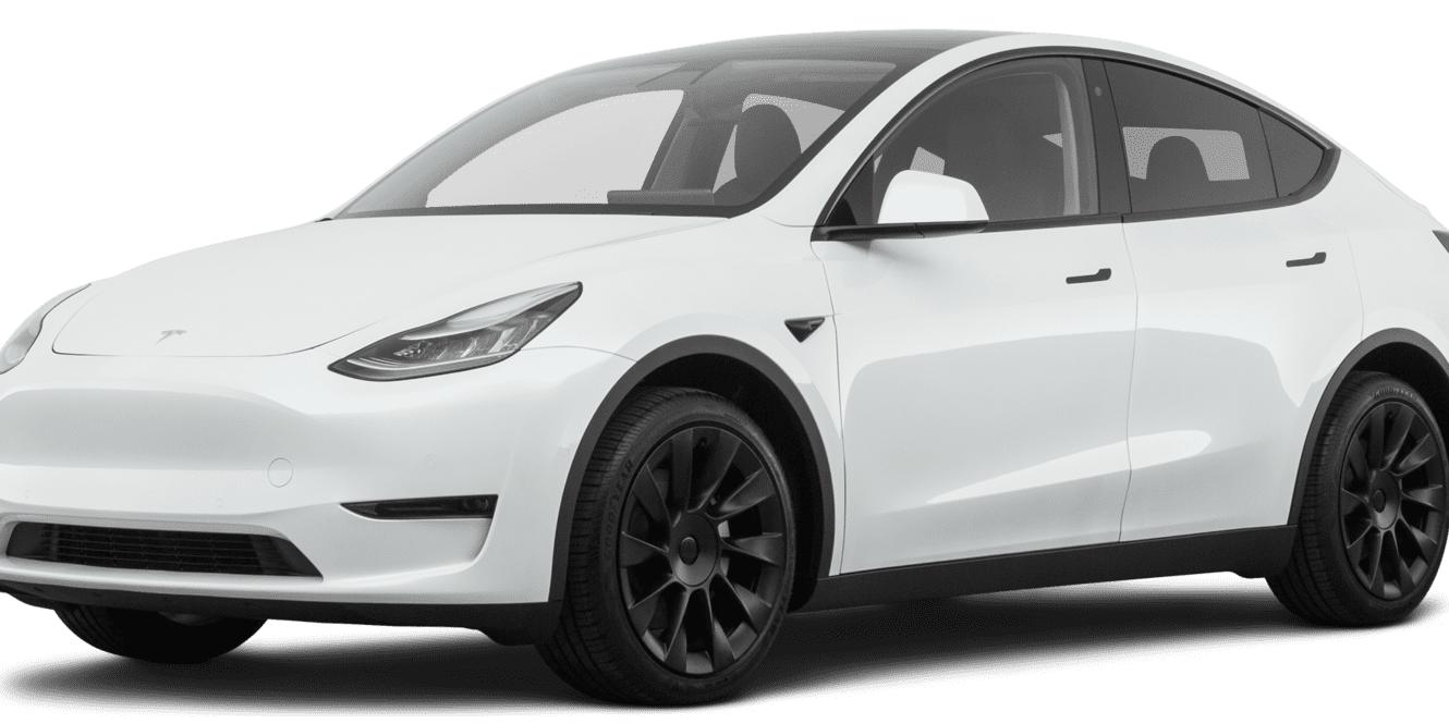 TESLA MODEL Y 2021 5YJYGDEE5MF138960 image